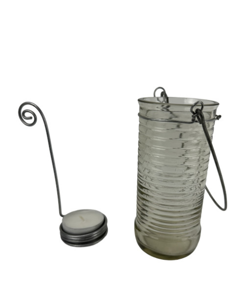 Windlicht "Fanta" mit Metallbügel